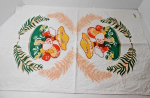 Vintage Kitchen Towel Linda Brand Mushrooms Collectible Linens 16" by 24" - Picture 1 of 4