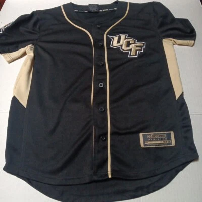 UCF Knights Baseball Jersey Sz Medium Embroidered Colosseum Athletics EUC Clean - Image 1 of 4