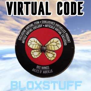 Bee Wings ROBLOX - Código de juguete enviado en bandeja de entrada - Imagen 1 de 2