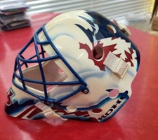 1997 Patrick Roy Colorado EA Sports Replica Mini Goalie Mask Helmet 6" Tall