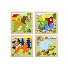 HOLZ SETZPUZZLE KLEINKINDER # Holzspielzeug Baby Kinder Holzpuzzle Puzzle 93017