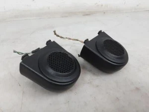 Jeep JK Wrangler Front Dash Tweeter Speakers Black 2007 2008 2009 2010 085501 - Picture 1 of 10