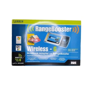 Linksys Range Booster Inalámbrico G & B Compatible Portátil Adaptador 2.4Ghz - Imagen 1 de 4