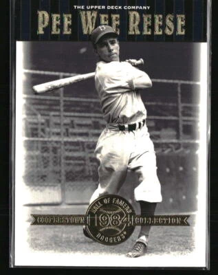 Pee Wee Reese 2001 Upper Deck Hall of Famers #15  Baseball Card - Image 1 of 2