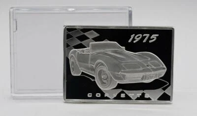 1975 CORVETTE 925 ПРОБЫ FRANKLIN НОВОМ 1,28 УНЦИЙ = 36,3 ГРАММА - Изображение 1 из 2