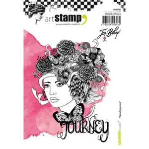 Carabelle Studio Cling Stamp "Floral Journey" A6 by Jen Bishop SA60381 - Picture 1 of 1