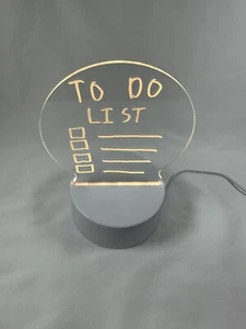 LED Message Board Customizable (Erasable) Dry Erase Message Board - Picture 1 of 4