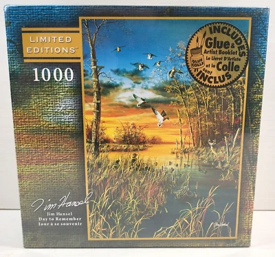 Jim Hansel Day To Remember 1000 Pc Puzzle Glue Artist Booklet Wildlife Gift NEW - Image 1 of 4