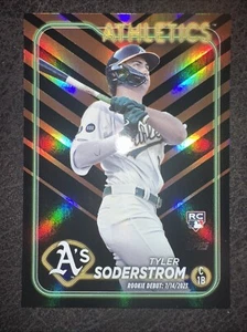 2024 Topps Update Series - Rookie Debut Fall Foil #US116 Tyler Soderstrom... - Picture 1 of 2