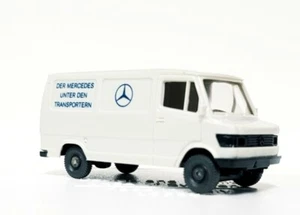 Wiking Mercedes 207 D Kasten grauweiß "Mercedes-Benz" | Serienmodell ohne OVP - Bild 1 von 1
