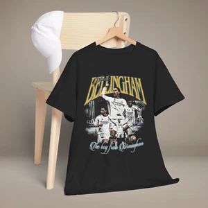 T-Shirt Jude Bellingham - 100% Coton, Confort Premium, Cadeau Idéal - Imagen 1 de 3