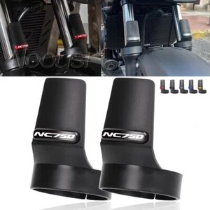 Front Fork Guard Shock Absorbing Protective Shell Cover For Honda NC750X/S DCT - Picture 1 of 13