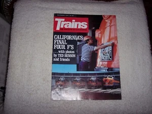 TRAINS THE MAGAZINE OF RAILROADING--NOVEMBER 1978 #179 - Foto 1 di 7
