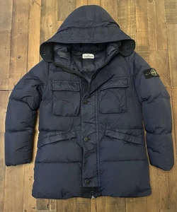 Stone Island Junior Ny Crinkle Reps Feder Daunenmantel sehr guter Zustand 100 % authentisch Alter 10 - Bild 1 von 9