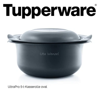 Tupperware Ultra Pro 5 L Kasserolle rund inkl. Gardeckel Auflaufform OVP - Bild 1 von 2