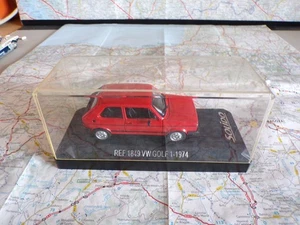 VOLKSWAGEN Golf 1 1974 rouge SOLIDO 1849 1/43 en boite - Picture 1 of 2