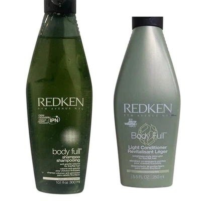 Redken Body Full Shampoo  10.1 Oz & Lite Conditioner 8.5 Oz. New Set Hair Care - Image 1 of 4