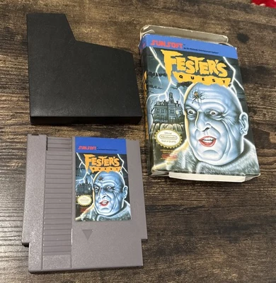 Fester's Quest Nintendo NES with box  Tested Nice Cart - Image 1 of 4