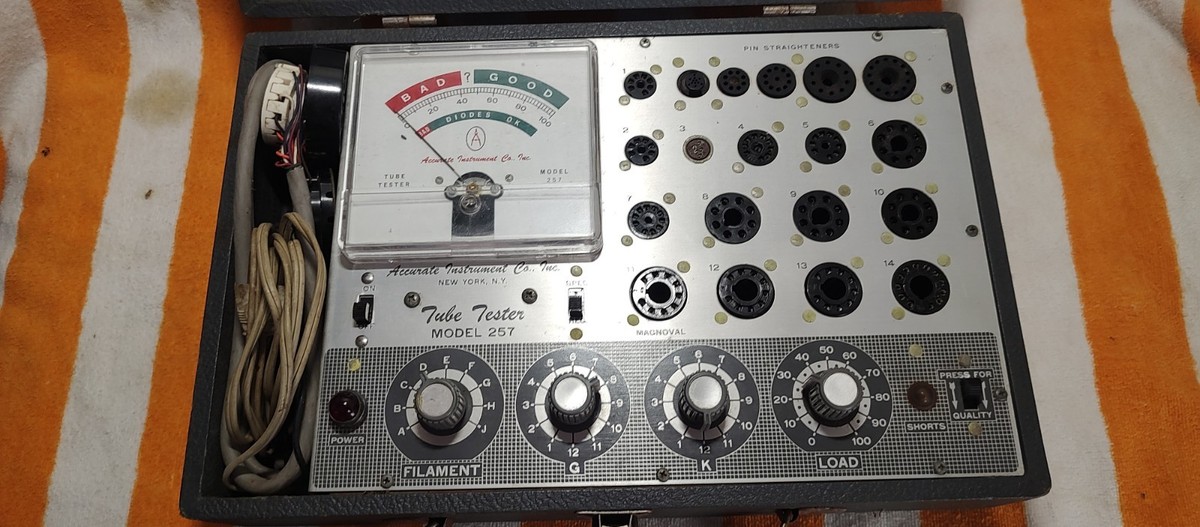 Accurate Vacuum Tube Testers for sale - eBay Accurate Vacuum Tube Testers for sale - eBay