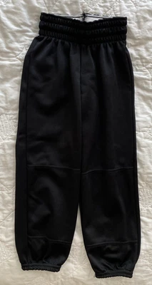 Youth WILSON Baseball Pant WTA4204, Small, Black, Pull Up Softball - Image 1 of 3