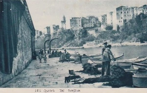 1933 -- LES QUAIS DE BASTIA ANIME 3B192 - Picture 1 of 1