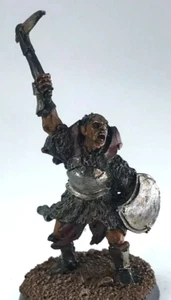 Señor de los Anillos Orco Capitán parte metálica pintada - Imagen 1 de 1