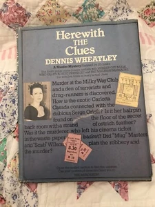 Murder Mystery 1982, Dennis Wheatley, Herewith the Clues! von J.G. Links - Bild 1 von 16