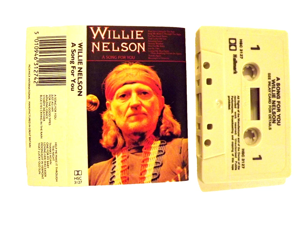 Music Cassette......Willie Nelson......A Song For You.... - Image 1 of 1