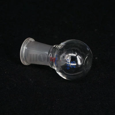 25ml 19/26 Joint One Mouth Short Neck Flat Bottom Flask Boiling Lab Glassware - Image 1 of 4