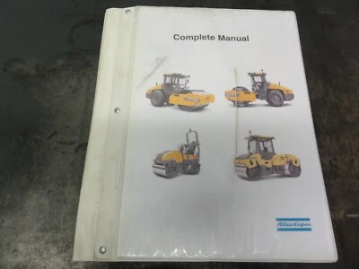 Manual de rodillos vibratorios Atlas Copco CA2500 Foto 1 de 4