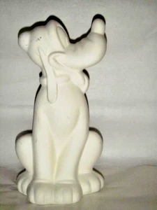 Walt Disney Pluto Hund Figur 1970 Keramik Biskuit 8 3/4" Leisuramic 8002 USA - Bild 1 von 10