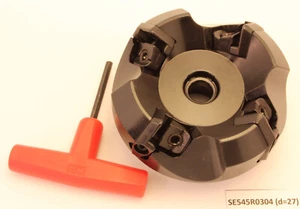 SE545R-0304 80 mm 27 mm 45° Schale Gesichtsfräse wendebar Qualität SCHNEIDER ENDVERKAUF - Bild 1 von 1