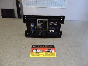 450SEL 280SEL 280S 280SE 350SEL AC HEATER CLIMATE CONTROL ** EXCELLENT ** - Picture 1 of 9