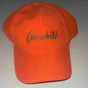 GAMEHIDE ORANGE JAGDMÜTZE DRUCKKNOPFLASCHE VERSTELLBAR - Bild 1 von 4