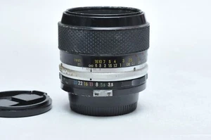 Nikon Nikkor 55mm f/3.5 Micro Macro Manual Focus Lens - Picture 1 of 3