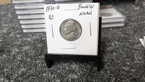 1970 D BU UNC Jefferson Nickel - Picture 1 of 2