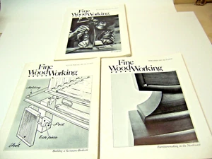 3 Vintage Fine Woodworking Magazines #B101 - Imagen 1 de 3