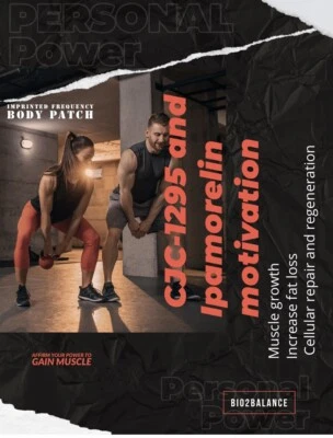 Better Than CJC 1295 and Ipamorelin Scalar Frequency Optimize Body patch