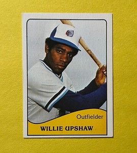 1979 TCMA MINOR LEAGUE WILLIE UPSHAW #4 SYRACUSE CHIEFS