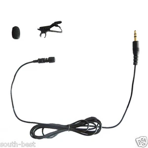 3.5mm Tie Clip Lavalier Lapel microphone for Camera ZOOM Recorder Recording - Picture 1 of 4