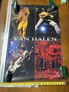 Van Halen 36 X 24” Live Concert Tour Eddie Wolfgang Sammy Hagar - AMAZING - Picture 1 of 6