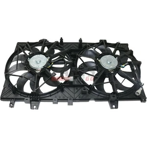 Fits 2014-19 Nissan Rogue Dual Fan Radiator Fan Assembly Hybrid Model NI3115150 - Photo 1/4