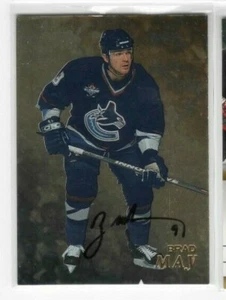 Brad May 98-99 Be A Player Autographs Signature Auto #293 Vancouver Canucks - Picture 1 of 1