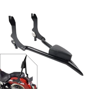 Sissy Bar Passenger Backrest For Harley Street Bob FXBB 114 FLHCS FLDE 2018-Up - Picture 1 of 13