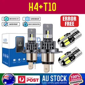OEM H4+T10 LED For TOYOTA HILUX 2011-2023 replace for halogen 300% Brighter - Picture 1 of 24