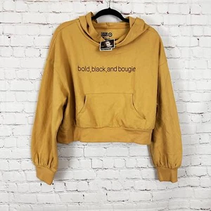 Target Black History Month Cropped Hoodie Bold, Black, and Bougie Size XL - Picture 1 of 3