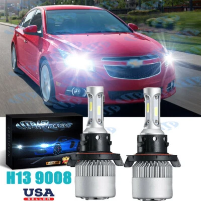 Combo de faros LED de haz alto/bajo para Chevy Cruze 2011 2012 2013 2014 2015 Foto 1 de 4