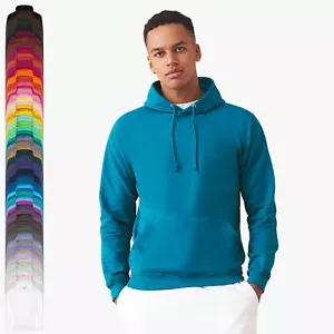 JUST HOODS - Unisex College Hoodie Kapuzenpullover Sweatshirt 3XL - 5XL - Bild 1 von 395