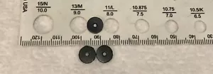 (3) PlungerWasher for Sheaffer Vac-Fill Pens MediumSize About 21/64"or 8.03mm OD - Picture 1 of 1