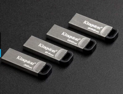 Kingston USB Flash Drives Stick 200MB/s Kyson 32GB 64GB 128GB 256GB USB 3.2 AU Foto 1 de 4